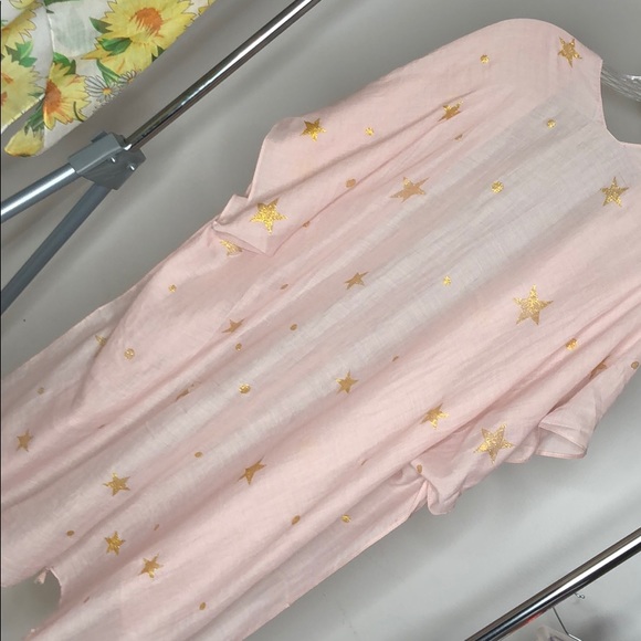 Pink & Golden star kimono - Picture 8 of 13